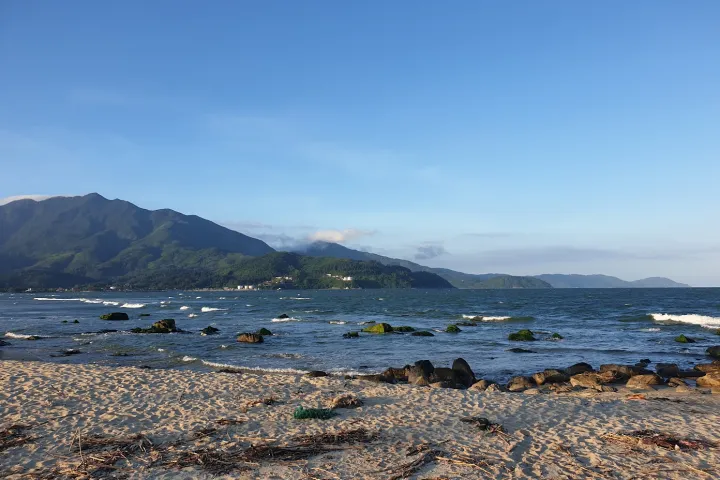 Danang City | Nam O Beach | Lagoon Area And Rocks