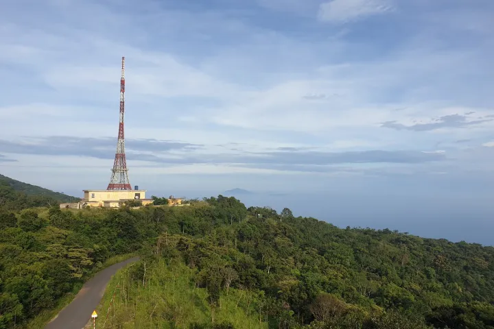 Danang City | Son Tra Mountain | Tower On The Hill Top