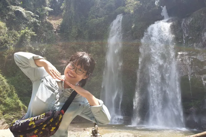 Ha Giang | Ha Giang Loop | Waterfall And Swimming Pool