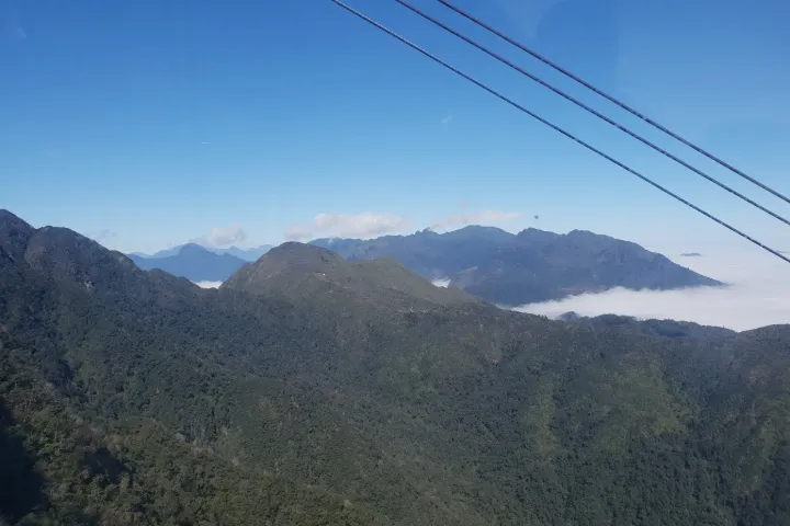 Sapa Lao Cai | Fansipan Cable Car | Fansipan Cable Car View